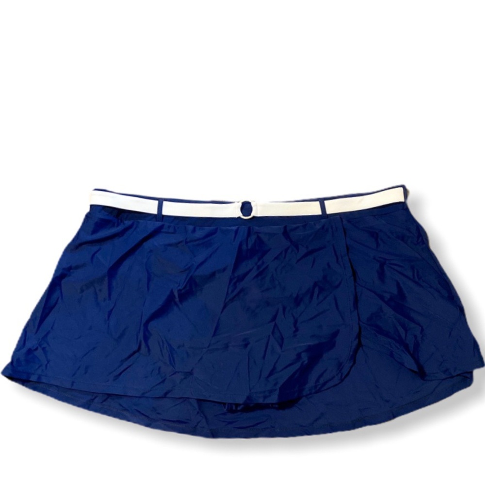 Belted Swimsuit Skirt Bottom 24W